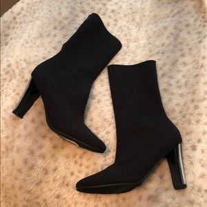 Black Sam Edelman Sock Boots